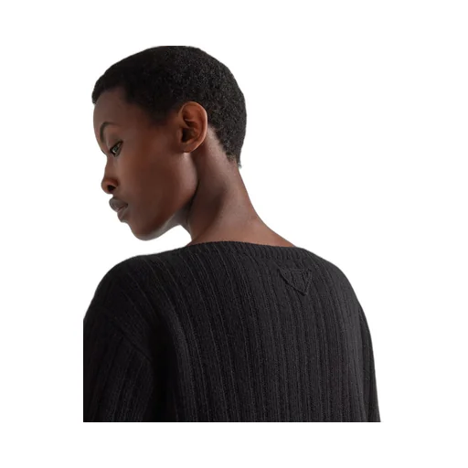 Wool and cashmere boat-neck sweater