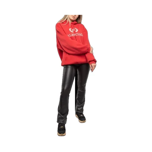 Cotton BB Logo Oversized Hoodie