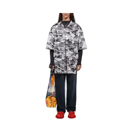 Camouflage Mesh Shirt