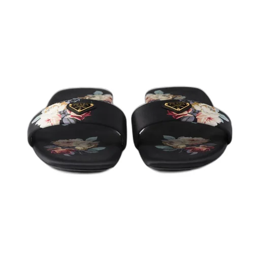 Printed satin slides