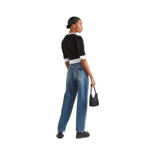 Cotton crew-neck sweater