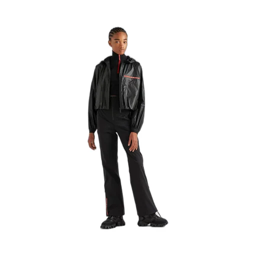 Light Re-Nylon hooded jacket