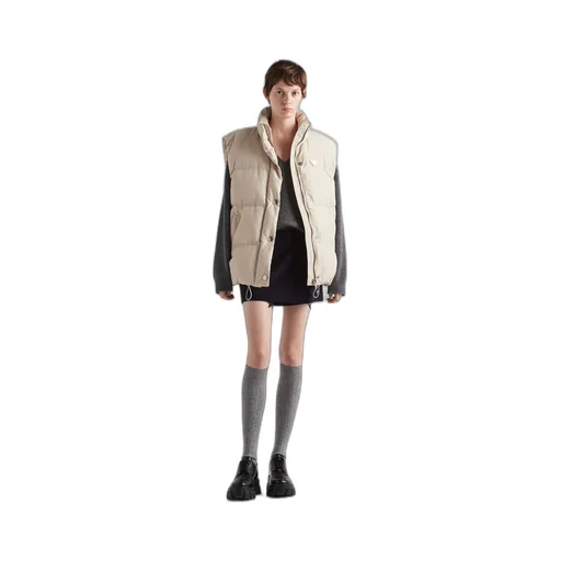 Technical fabric down vest