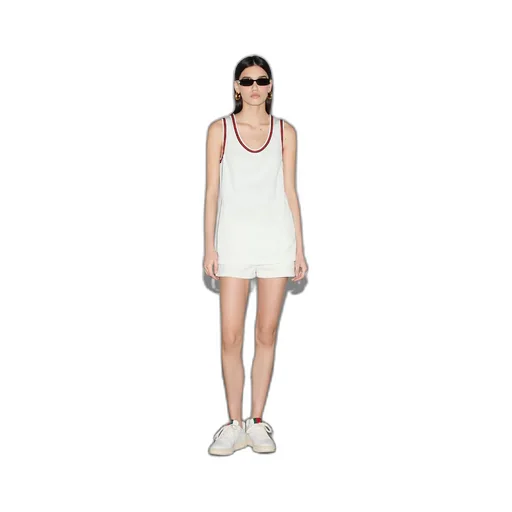 Technical jersey dress with Web