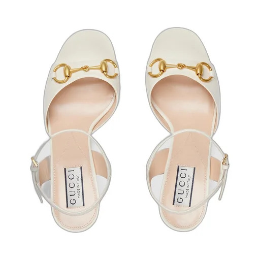 Women's Horsebit mid-heel sandal