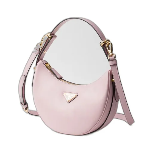 Prada Arqué leather shoulder bag