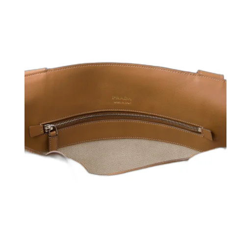 Leather tote bag