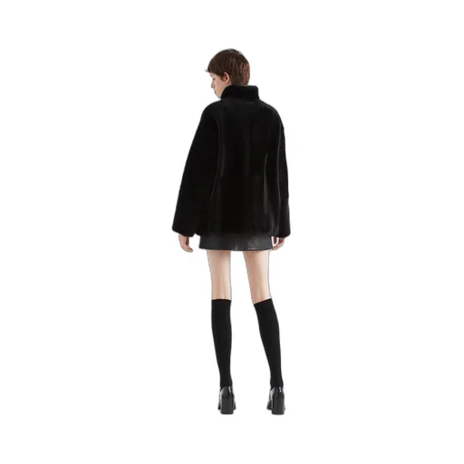 Shearling fur jacket
