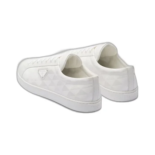 Leather and Re-Nylon sneakers