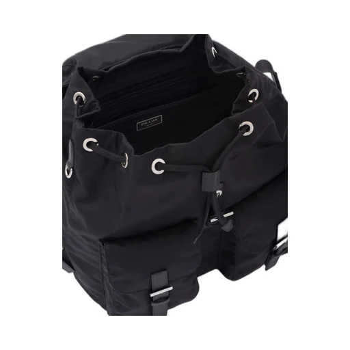 Re-Nylon medium backpack with pouch