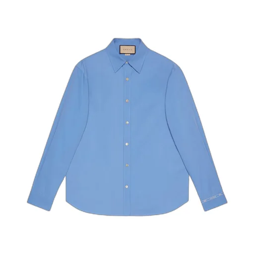 Heavy cotton poplin shirt