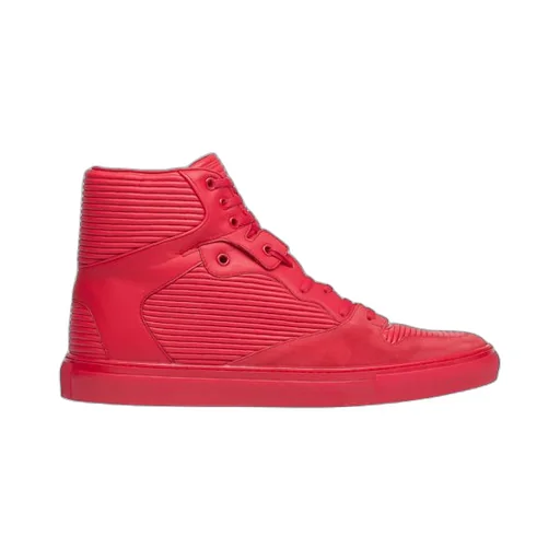 Pleated High Sneaker