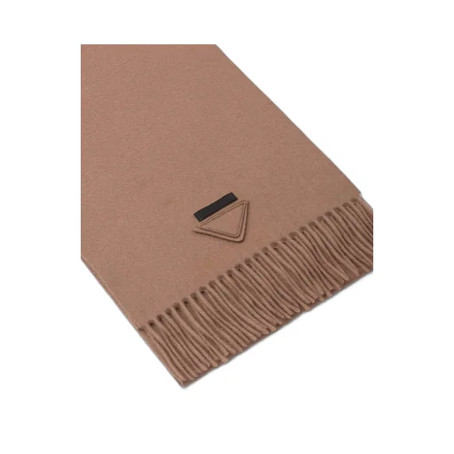 Solid color cashmere scarf