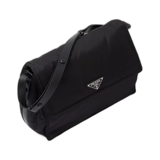 Re-Nylon large padded shoulder bag