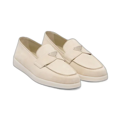 Suede loafers