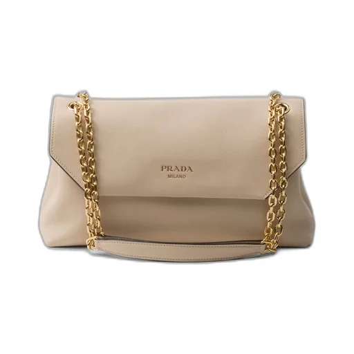 Medium leather shoulder bag