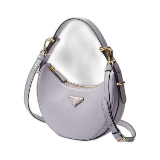 Prada Arqué leather shoulder bag