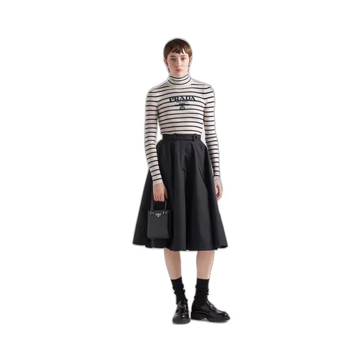 Superfine wool turtleneck sweater