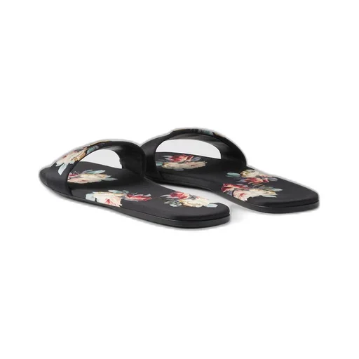 Printed satin slides