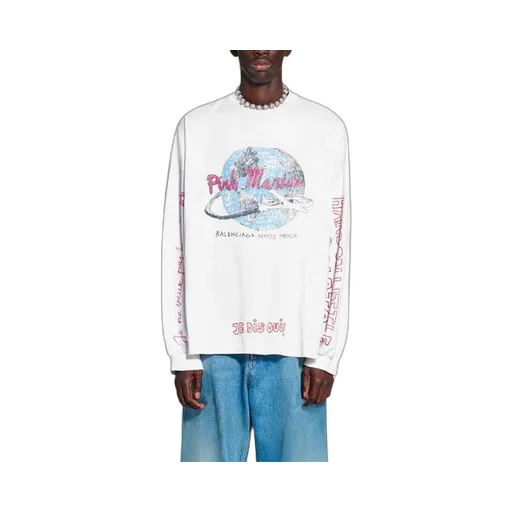 x Pink Martini Long Sleeve T-shirt Oversized