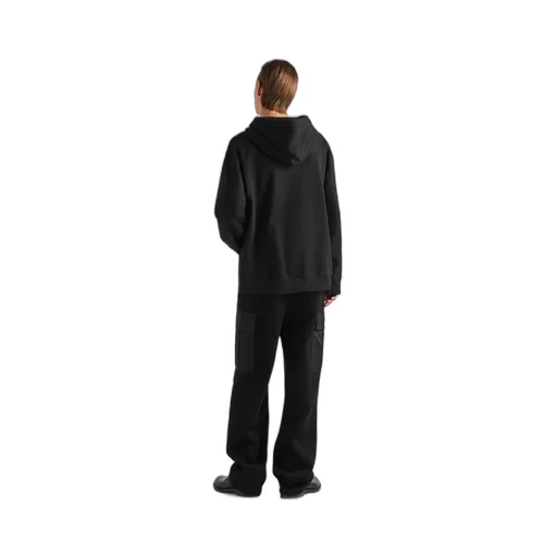 Cotton fleece hoodie