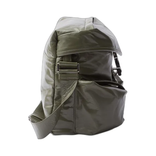 Leather shoulder bag