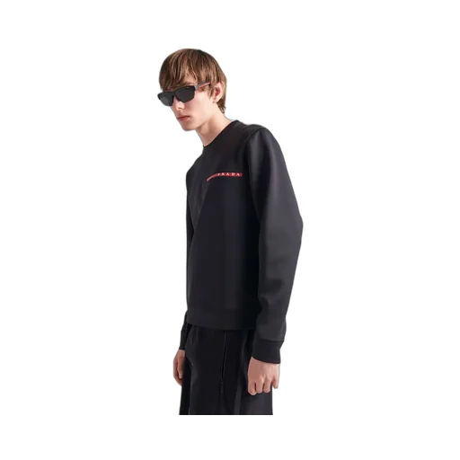Recycled double jersey sweatshirt