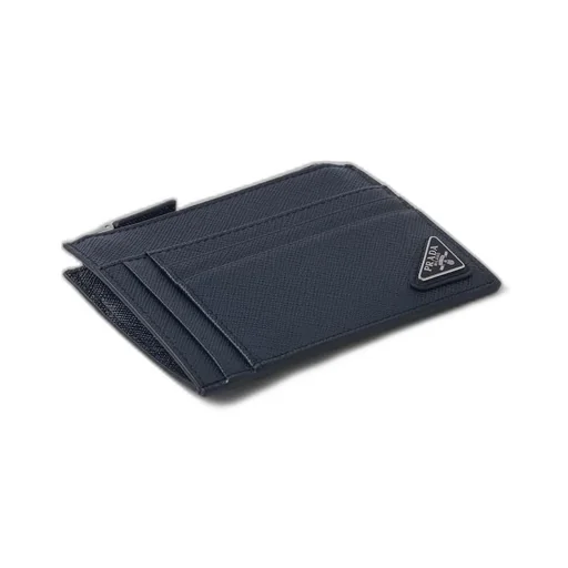 Saffiano leather card holder