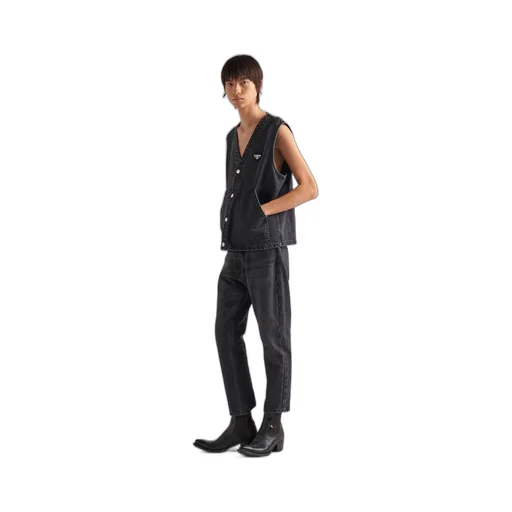 Denim vest