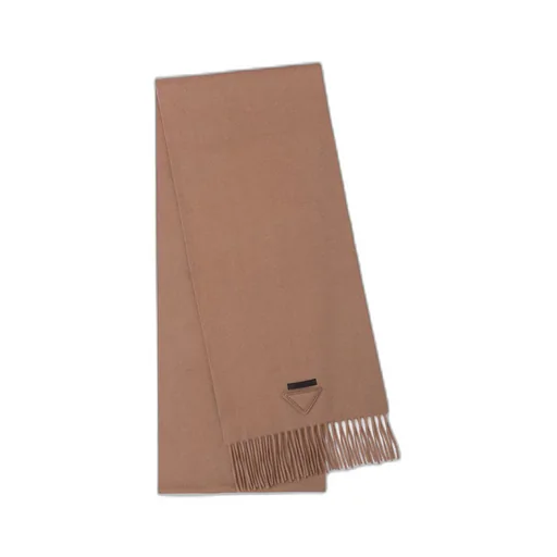 Solid color cashmere scarf