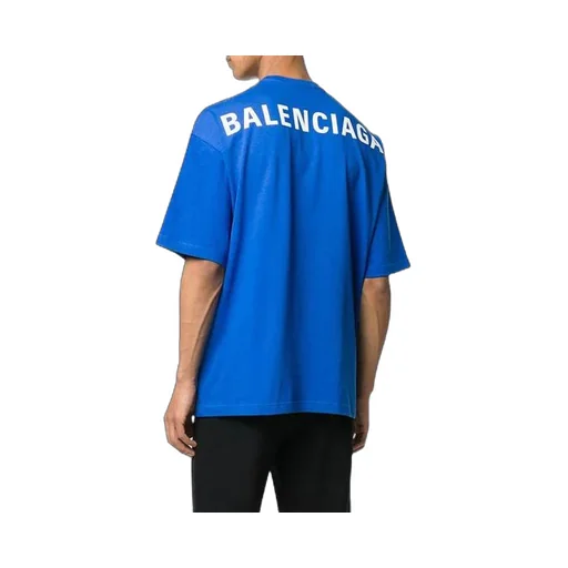Back Print Logo Cotton T-Shirt