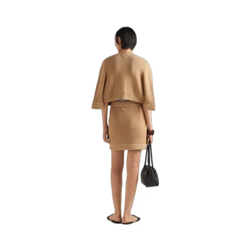 Cotton miniskirt