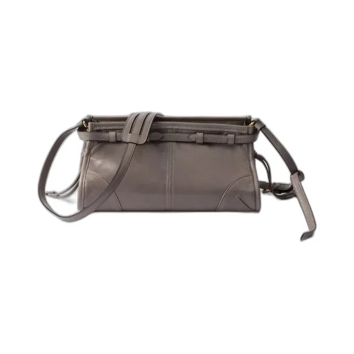 Small leather shoulder bag