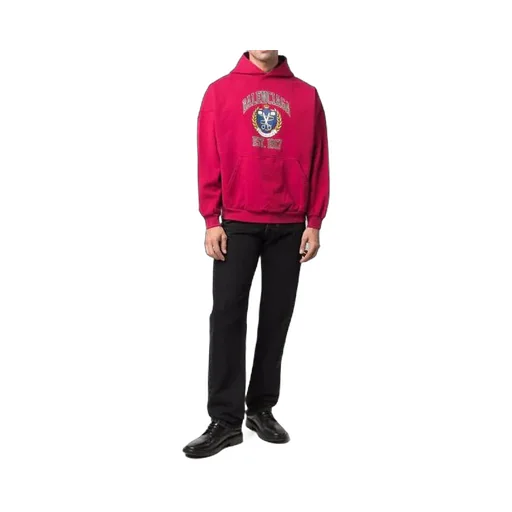 Est. 1917 College Logo Print Hoodie Wide Fit