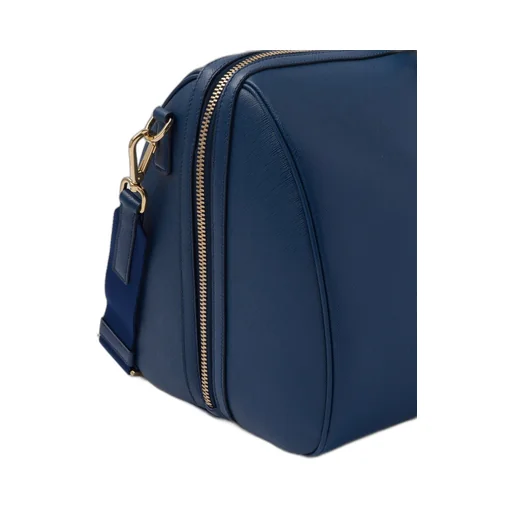 Saffiano leather travel bag
