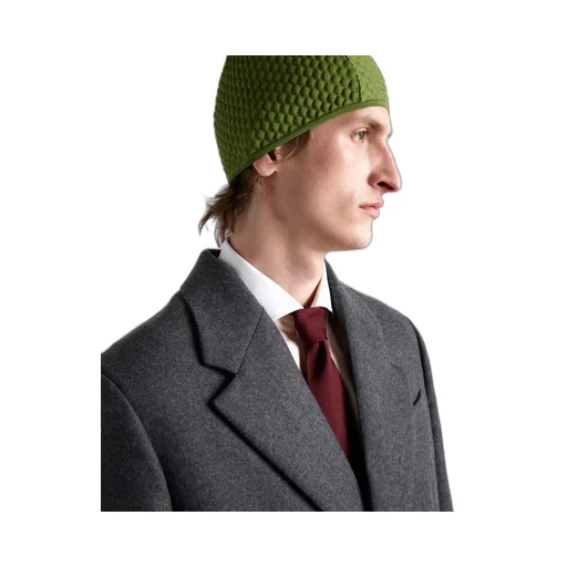 Single-breasted wool jacket