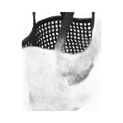 Crochet tote bag