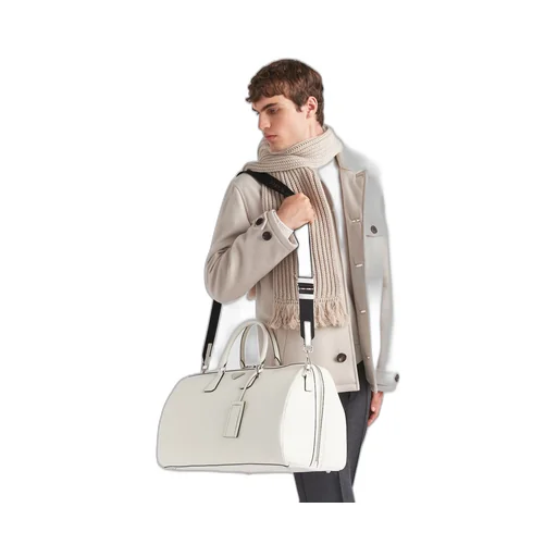 Saffiano Leather Travel Bag