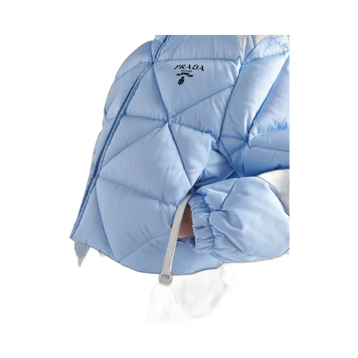 Re-Nylon Gabardine cropped down jacket