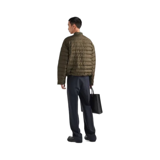 Technical fabric down jacket