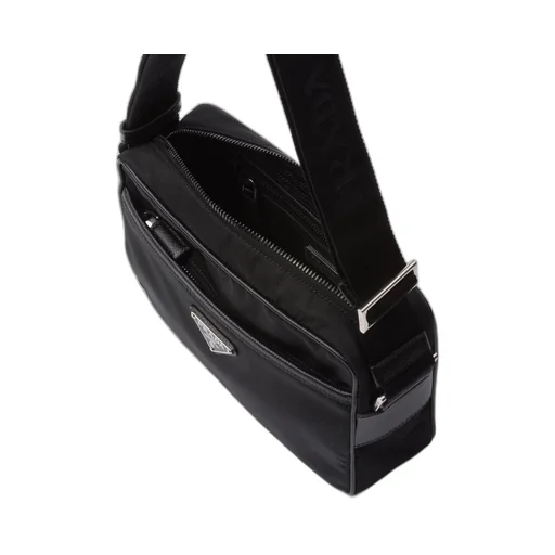 Re-Nylon and Saffiano shoulder bag