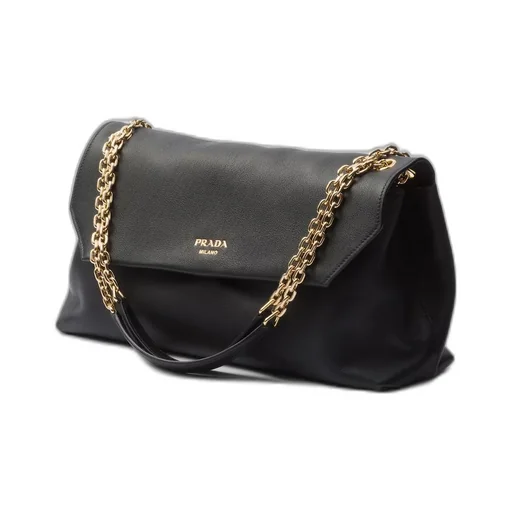 Medium leather shoulder bag