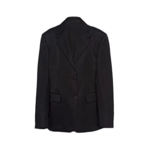Single-breasted Re-Nylon jacket