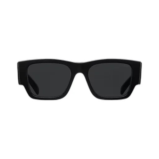 Sunglasses with triangle logo