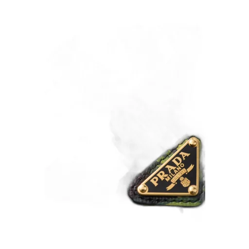 Printed Saffiano leather card holder