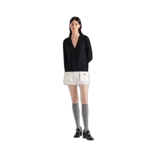 Wool and cashmere cardigan