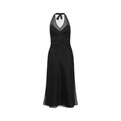 Re-Edition 1995 organza halter dress