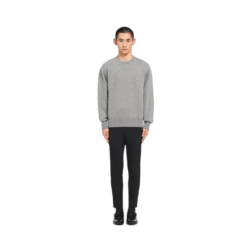 Cashmere crew-neck sweater