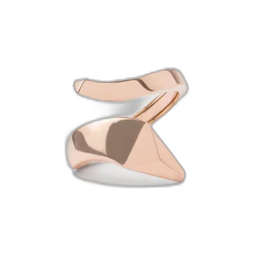 Eternal Gold snake mini ring in pink gold