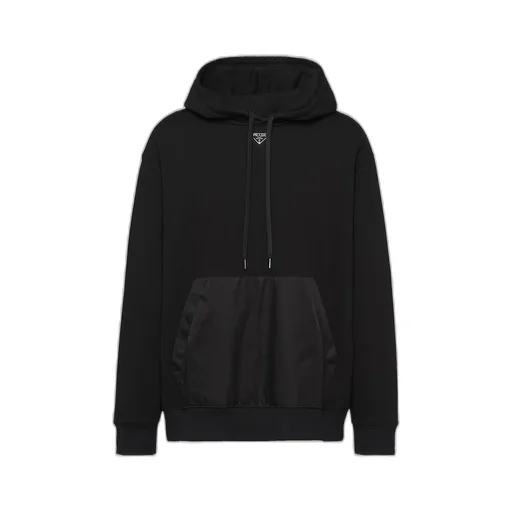 Cotton fleece hoodie